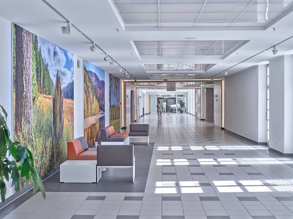 Pedagrafie Grossformatdrucke Klinikum Passau