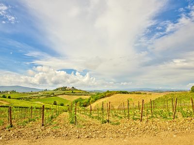 Pedagrafie Landschaftsbilder Toskana