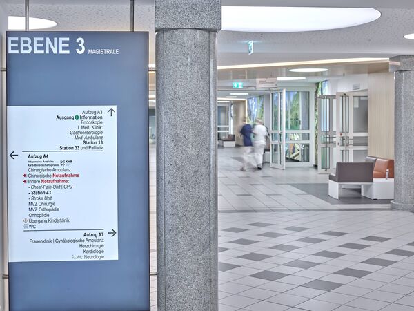 Pedagrafie Grossformatdrucke Klinikum Passau